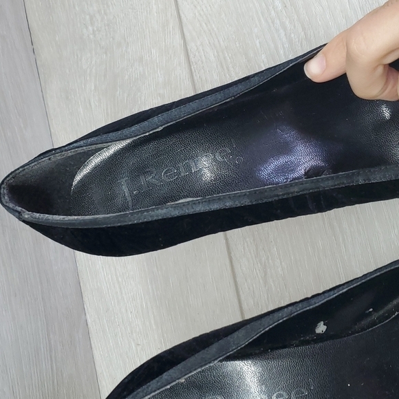J.Renee Womens Velvet Dress Shoes Y2K sz 8.5W - Picture 5 of 13